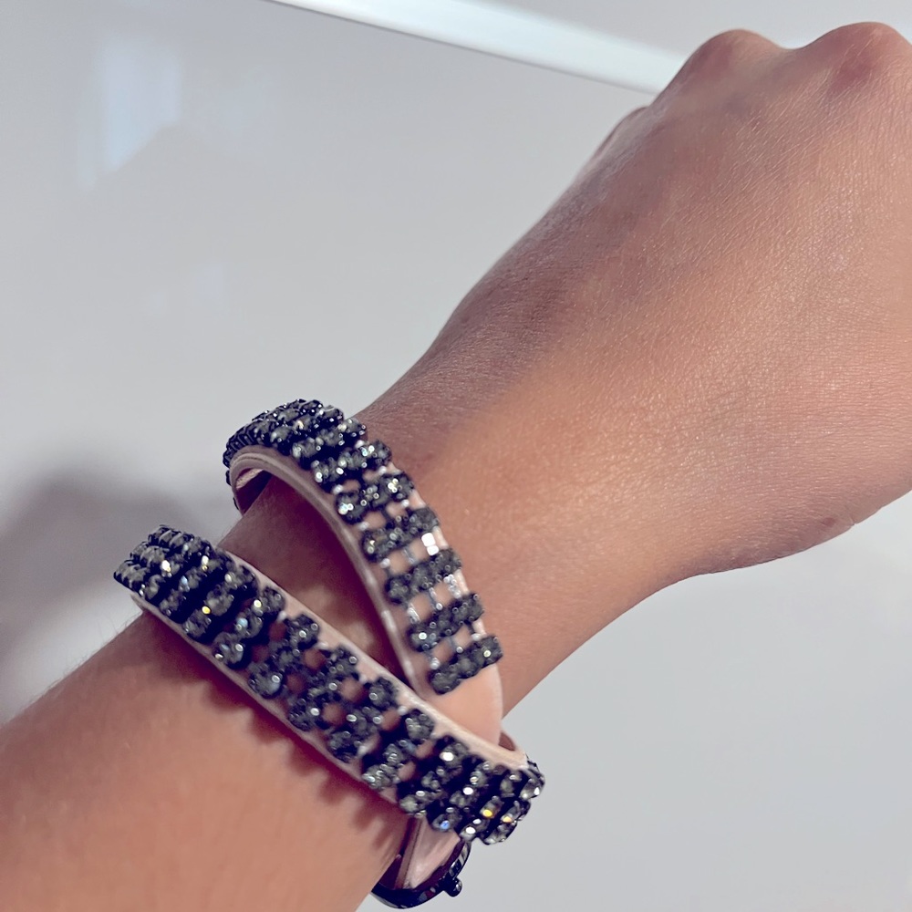 Embellished Tory Burch Bracelet/chocker - Picture 6 of 10